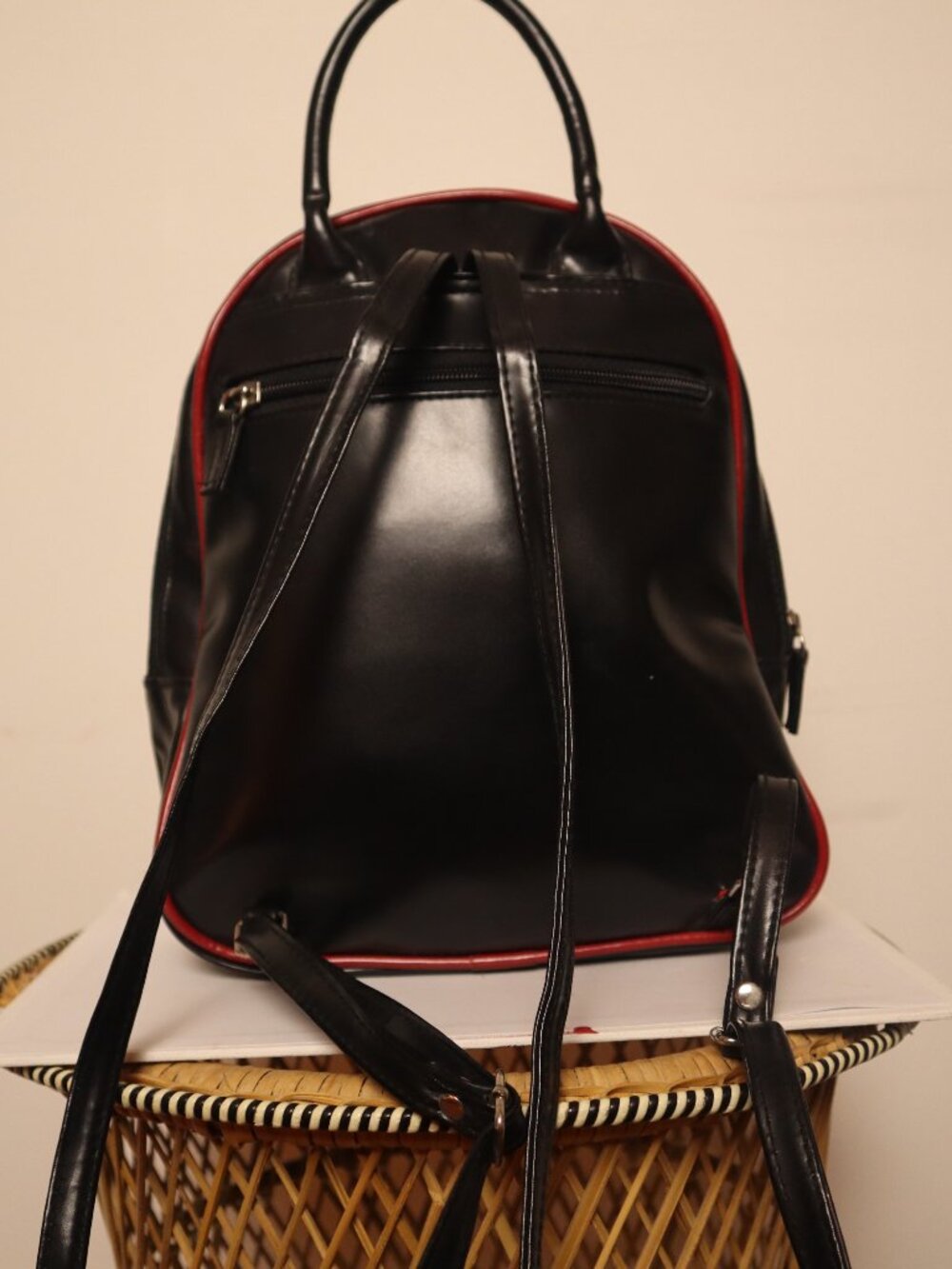 Small Black Backpack - Picture 3 of 8
